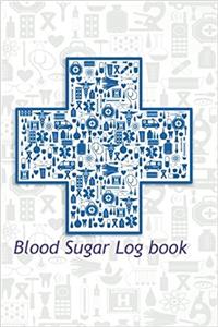 Blood Sugar Log Book: Blood Glucose Monitoring Log Book & Blood Sugar Log Size: 6 Inch X 9 Inch. 100 Page Black & White