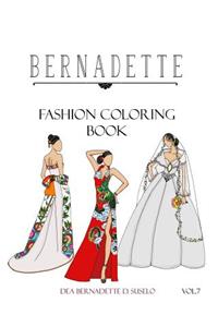 BERNADETTE Fashion Coloring Book Vol.7