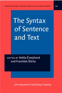 The  Syntax of Sentence and Text