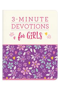 3-Minute Devotions for Girls