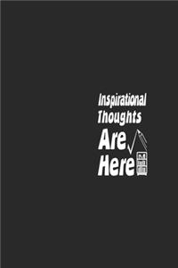Inspirational Thoughts Are Here