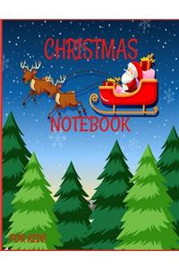 Merry Christmas Notebook