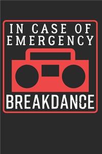 Breakdance: Breakdance Notebook the perfect gift idea for breakers or hip hop fans. The paperback has 120 white pages with dot matrix that support you in writin