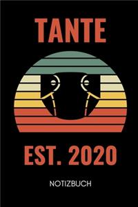 Tante Est. 2020 Notizbuch