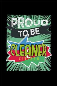 Proud to be cleaner citizen