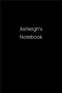 Ashleigh's Notebook