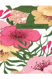Unlined Plain Notebook