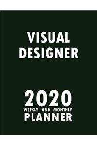 Visual Designer 2020 Weekly and Monthly Planner