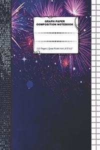 Graph Paper Composition Notebook