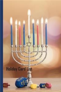 Holiday Card List