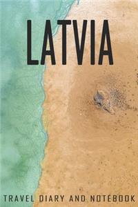 Latvia Travel Diary and Notebook
