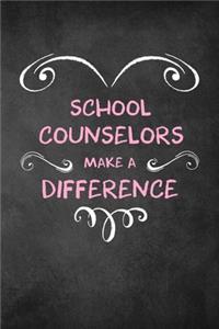 School Counselors Make A Difference