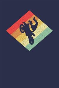 Motocross Fahrer Notizbuch