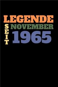 Legende seit November 1965