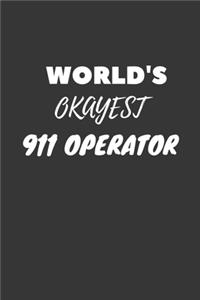 World's Okayest 911 Operator Notebook