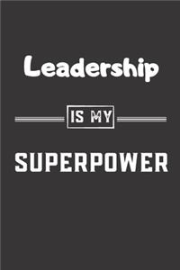 Leadership is my superpower