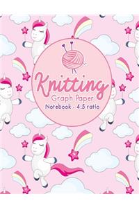 Knitting Graph Paper Notebook - 4
