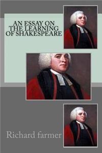 An essay on the learning of Shakespeare