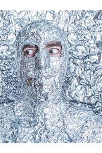 Foiled Man Photograph - Composition Notebook with Journal Paper