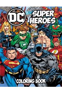 DC Super Heroes Coloring Book