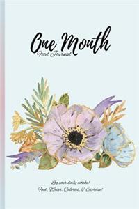 One Month Food Journal