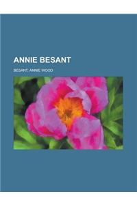 Annie Besant