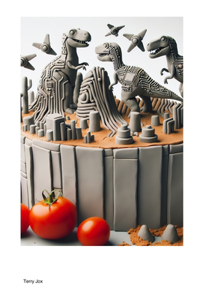 Hidden World of Digital Dinosaurs and Tomatoes