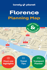 Lonely Planet Florence City Map 2