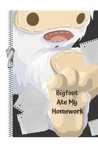 Bigfoot Ate My Homework