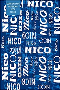 Nico Composition Notebook Wide Ruled