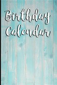 Birthday Calendar