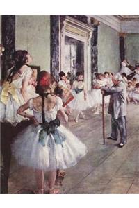 Degas Ballerinas Lined Notebook