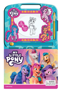 My Little Pony - Activity Book Learning, Writing, Sketching with Magnetic Drawing Doodle Pad for Kids