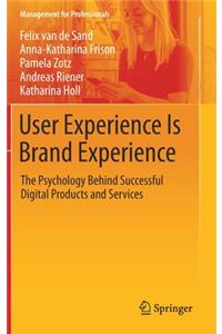 User Experience Is Brand Experience