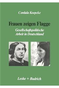 Frauen Zeigen Flagge