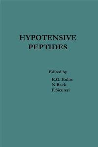 Hypotensive Peptides
