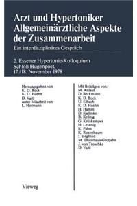 Arzt Und Hypertoniker Allgemeinärztliche Aspekte Der Zusammenarbeit