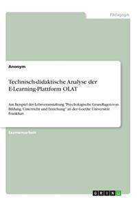 Technisch-didaktische Analyse der E-Learning-Plattform OLAT
