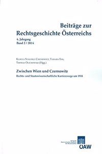 Beitrage Zur Rechtsgeschichte Osterreichs 4. Jahrgang Band 2/2014