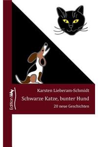 Schwarze Katze, bunter Hund