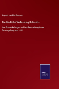 Die ländliche Verfassung Rußlands