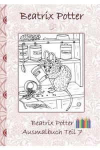 Beatrix Potter Ausmalbuch Teil 7 ( Peter Hase )