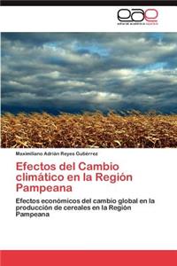 Efectos del Cambio Climatico En La Region Pampeana