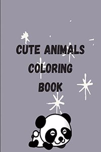 Cute Animals Coloring Book