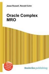 Oracle Complex Mro