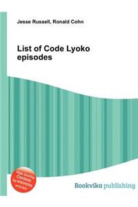 List of Code Lyoko Episodes