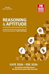 GATE 2026 and ESE 2026: Reasoning & Aptitude for GATE and ESE (Prelims)-Chapterwise and Topicwise Theory | Including Solved Examples with Practice Exercises | GATE PYQ | ESE PYQ | By Made Easy