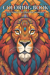 COLORING BOOK (Mandala Animals)