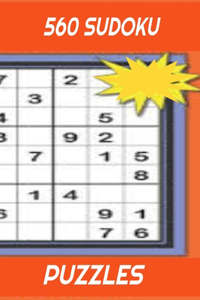 560 Sudoku Puzzle