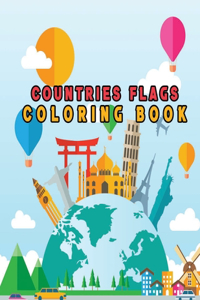 countries flags Coloring Book